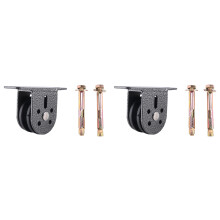 High Strength Solid Single Wheel Pulley Set Home Fitness