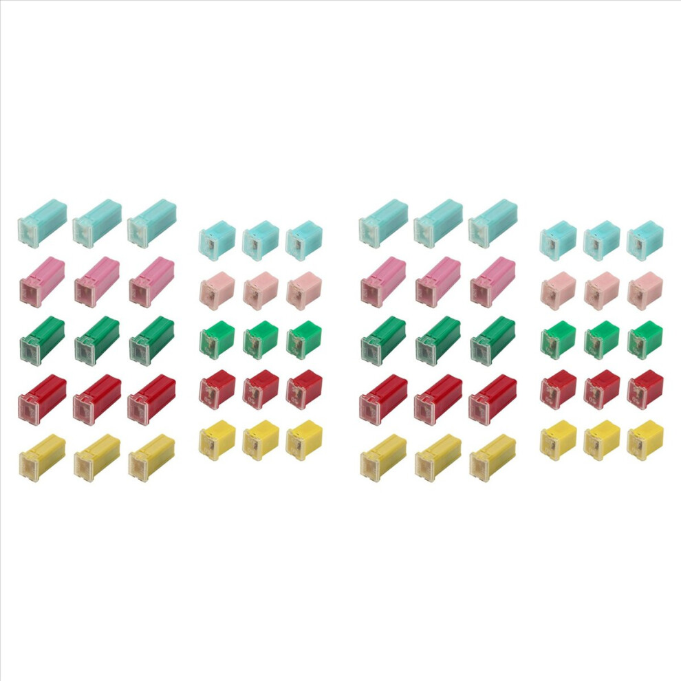 30 Pcs Car Fuses Assortment Kit,Automotive Combination 4853743530503