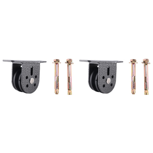 High Strength Solid Single Wheel Pulley Set Home Fitness 1