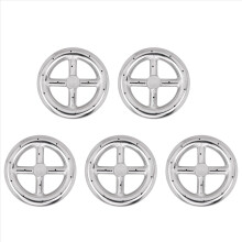 6 Inch Round Fire Pit Burner Ring for Indoor & Outdoor