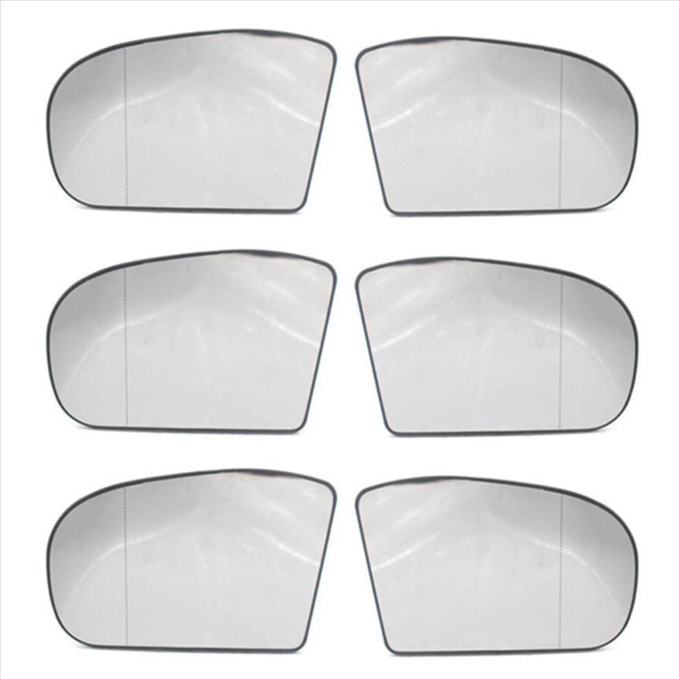 1 Pair Right & Left Side Mirror Glass Len For W203 W211 4853743548737