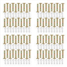 40 Pcs Shear Pins and Cotter 738-04124 Tie Lock