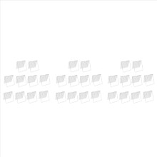 10PCS Clear Acrylic Knife Blade Display Stand Holders
