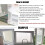 Adjustable Window Screen Replacement Kit with Zipper Opening 8