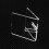 10PCS Clear Acrylic Knife Blade Display Stand Holders 5