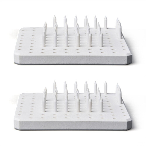 Ceramic Refractory Pad Support Nail Kiln Tool Clay Object Firing 1
