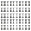 50Pcs DIY Spring Legged Robot Kid Toy 1
