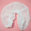 50Pc U Shaped Disposable Non-Woven Headrest Cradle Head Rest Covers 9