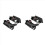 1 Pair Front Interior Inner Door Handle for Tiburon 2003-2008 2