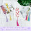 73Pcs Acrylic Bookmarks Blanks,Sublimation Book Markers 6