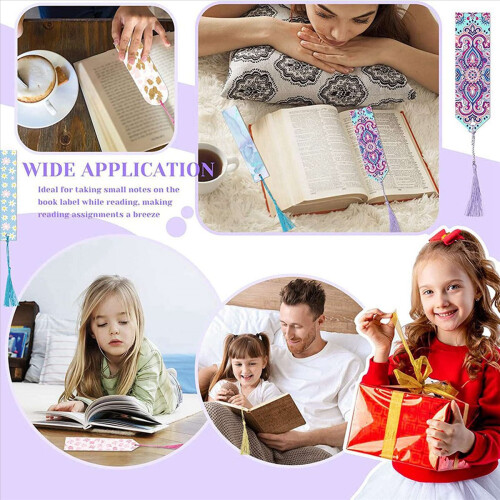 73Pcs Acrylic Bookmarks Blanks,Sublimation Book Markers 2