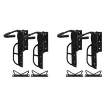 2 PACK Swivel Bike Rack Garage Wall Mount Hangers