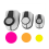 1 Set Round Embossing Punch Tool for Kids DIY Craft Circle Hole Maker 8