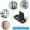 8 Pieces Sliding Barn Door Floor Guides Hardware Plastic Track Guide 5