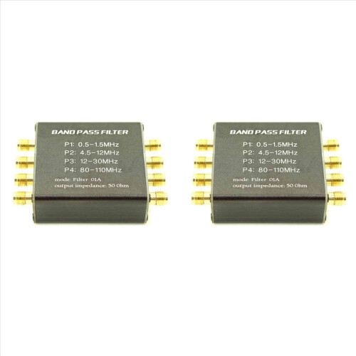 Malachite Radio Pre-Filter BPF Bandpass Filter 50 Ohm SMA Socket 1