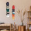 2 PCS Hat Rack for Wall Wooden Baseball Caps Organizer 7