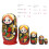 5PCS Matryoshka Dolls Nesting Handmade Cute Wood 7