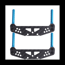 Carbon Fiber Front and Rear Shock Tower with Body Post Mounts