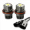 2Pc White Angel Eyes Ring Light 0W 6000K for X3 X5 E39 E53 E60 10