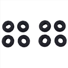 4Pcs 55x24mm 1.0 Rubber Tyre for 1/18 1/24 RC Crawler Car Axial Parts