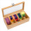 Multifunctional Bamboo System Tea Bag Jewelry Organizer Storage Box 4