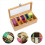 Multifunctional Bamboo System Tea Bag Jewelry Organizer Storage Box 5