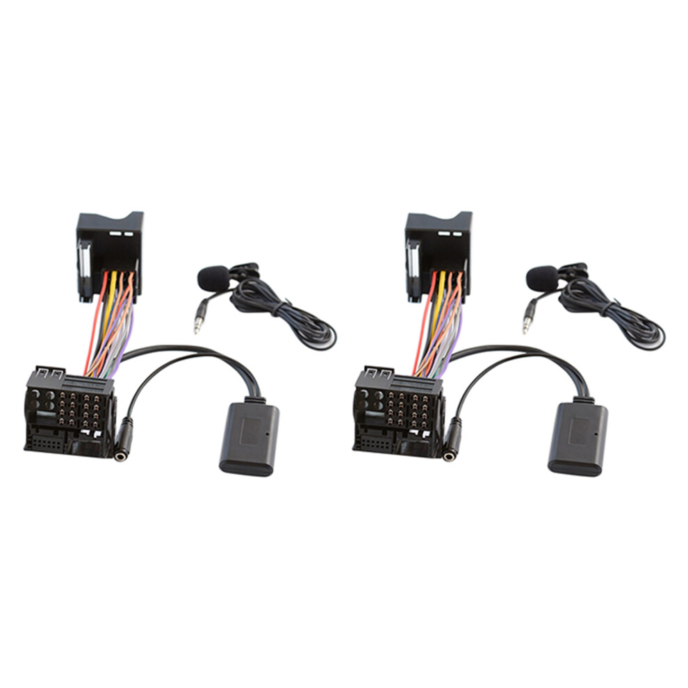 Bluetooth 5.0 Aux Cable Microphone Adapter For Mondeo 6000 Cd 4853743545170