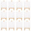Artists 3 inch x3 Mini Canvas & 5 Easel Set 4