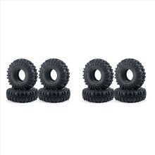 4PCS 137MM 2.2 Rubber Tires Wheel Tyres for 1/10 RC Crawler Car