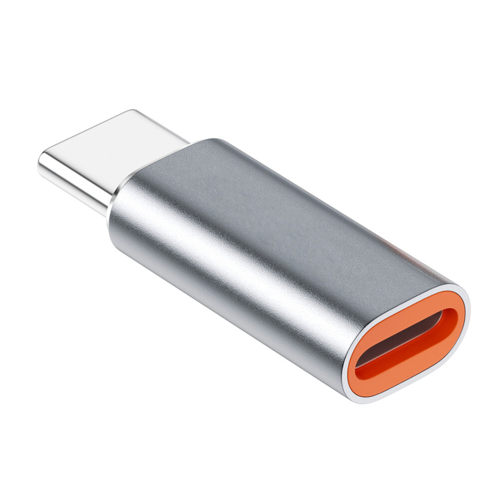 Type C Car Adapter To Usb Converter Highly Speed- Light/Silver 7709000178520
