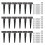 6 Pack Heavy Duty Tee Hinge, 150mm Metal Strap Hinge with Screws 1