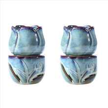 2X Aromatherapy Furnace Candle Lamp Incense Burner Ceramic