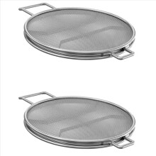 Stainless Steel Splatter Shield for Foodi IG600 IG601 IG651