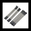 8Pcs Pull Rod Wheelbase for 1/10 SCX10 90027 D90 MST 4