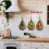 Twine Onion Basket Hanging for Pantry, Boho Wall Baskets 2Pcs 8