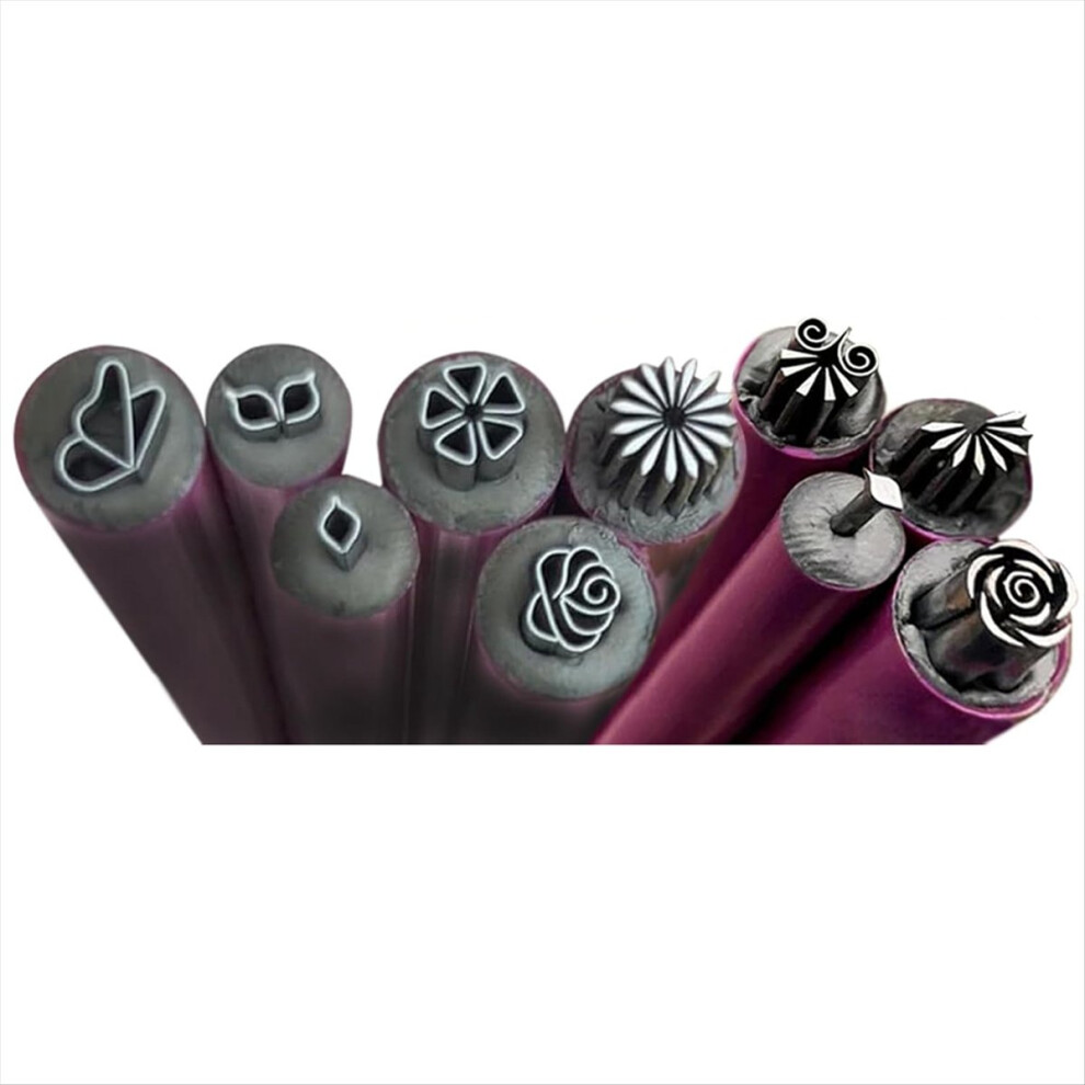 Jojomino Nail Art Flower Stamp Pen,Diy Tools With Different Patterns
