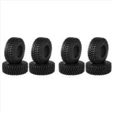 4PCS 110Mm 1.9 Rubber Tire Wheel Tyre for 1/10 RC Crawler Car