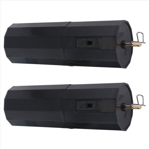 2Pcs Wind Spinner Motor Hanging Battery for Yard Décor 2