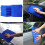 100Pcs Microfiber Towel Home Kitchen Wash Cloth Blue 7