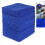 100Pcs Microfiber Towel Home Kitchen Wash Cloth Blue 9