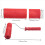 7 Inch Empaistic Pattern Roller + 2 PCS Wood Graining Painting Tool 8