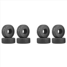 4PCS 120MM 1.9 Rubber Tyres Wheel Tires for 1/10 RC Crawler Car Axial