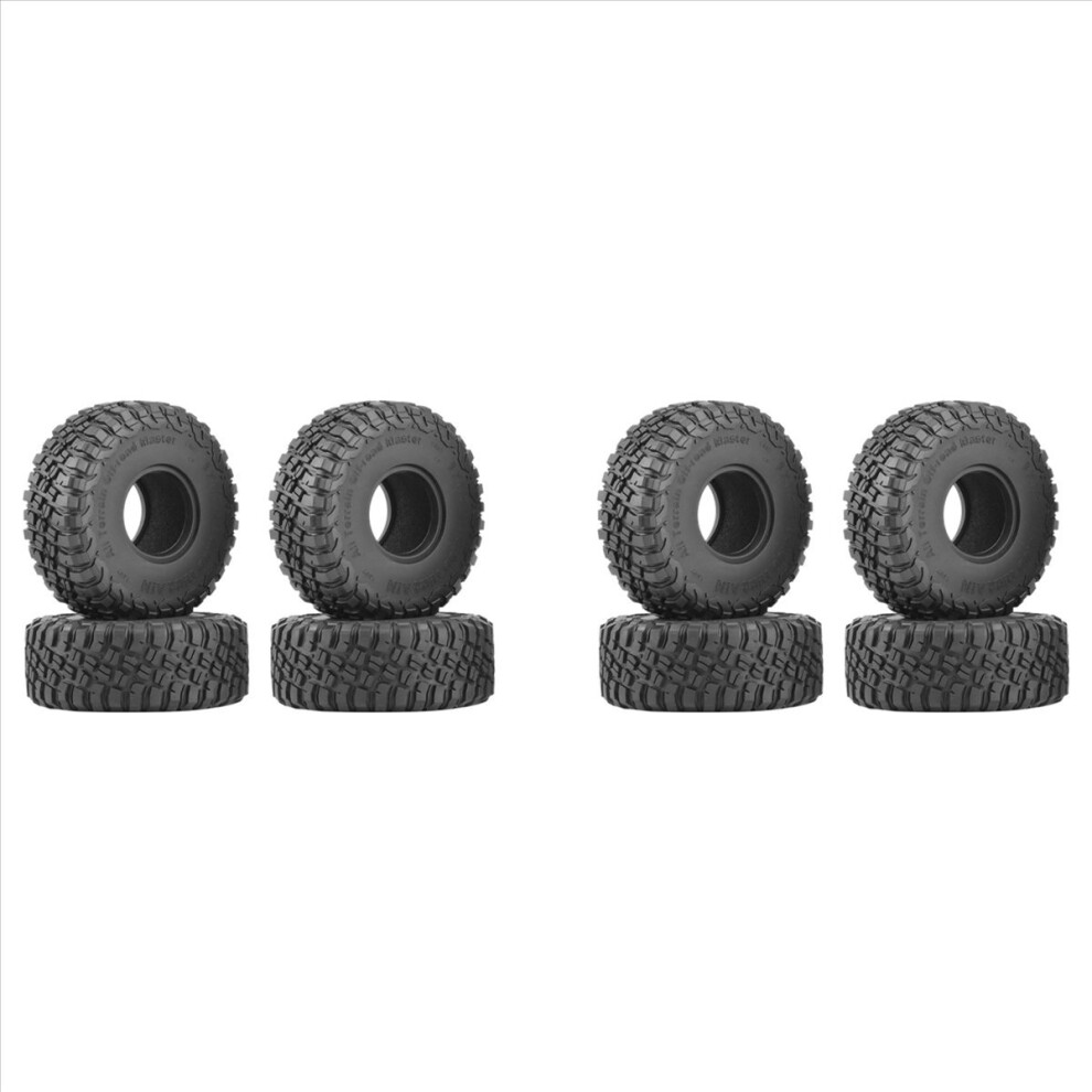 4Pcs 120Mm 1.9 Rubber Tyres Wheel Tires For 1/10 Rc Crawler Car Axial 4853743556473