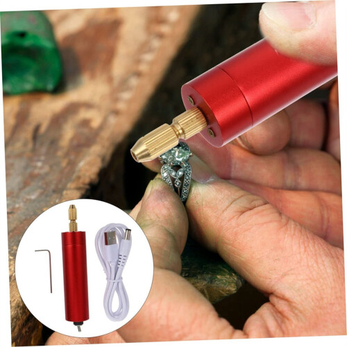 Electric Drill Engraver USB Engraving Carve Pen Tool Kit 2