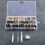 100 Set Leather Snap Fasteners Kit, 12.5Mm Metal Button Snaps 2