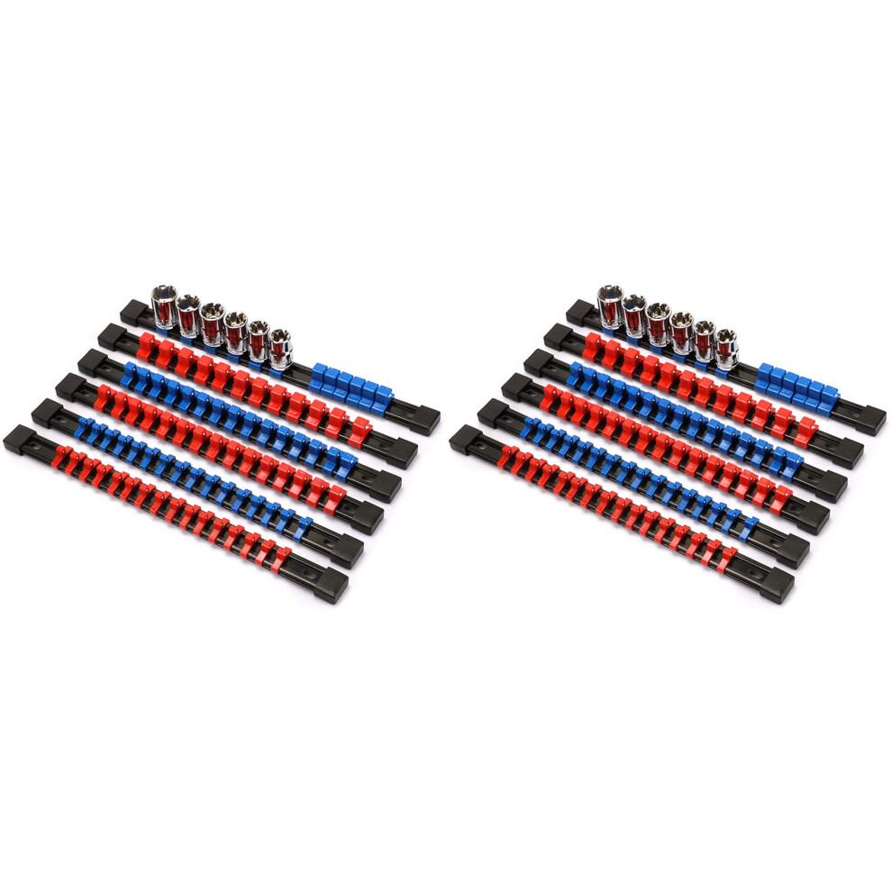 Abs Socket Organizer Drive Holder, 12 Pieces Set 4853743565741