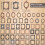 Scrapbook Window Frame Vintage Decorative Paper 3