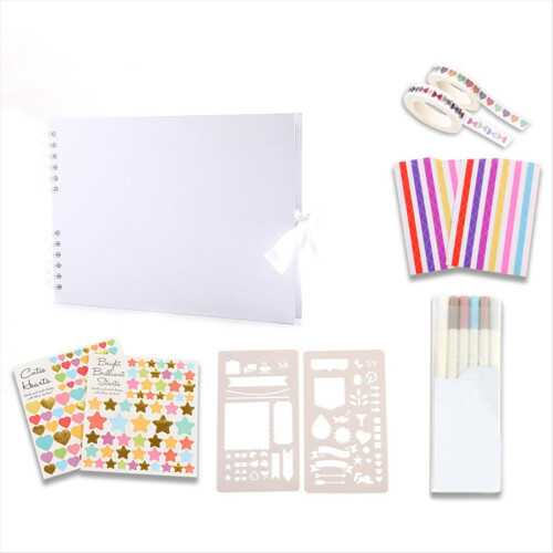DIY Scrapbook Album, White 1