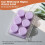 150 Pack Wax Melt Clamshells Molds (Round) 6