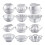 12 Pcs 6 Shapes Bath-Bomb Making for Crafts DIY Handmade Soaps 1